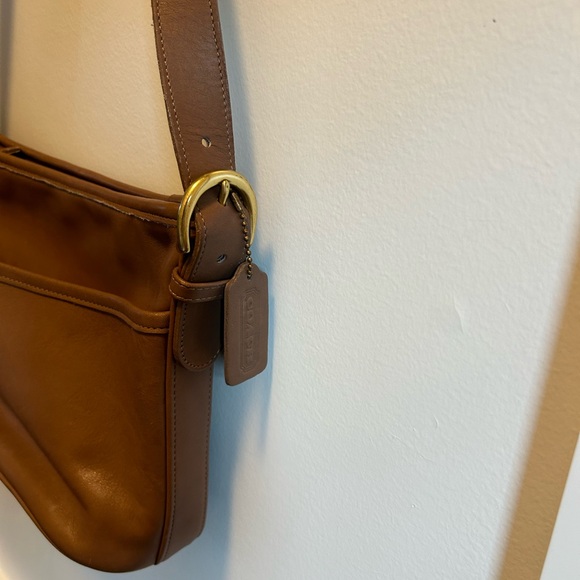 Authentic Vintage Coach Worth Bag, Cocoa Brown - Picture 3 of 11